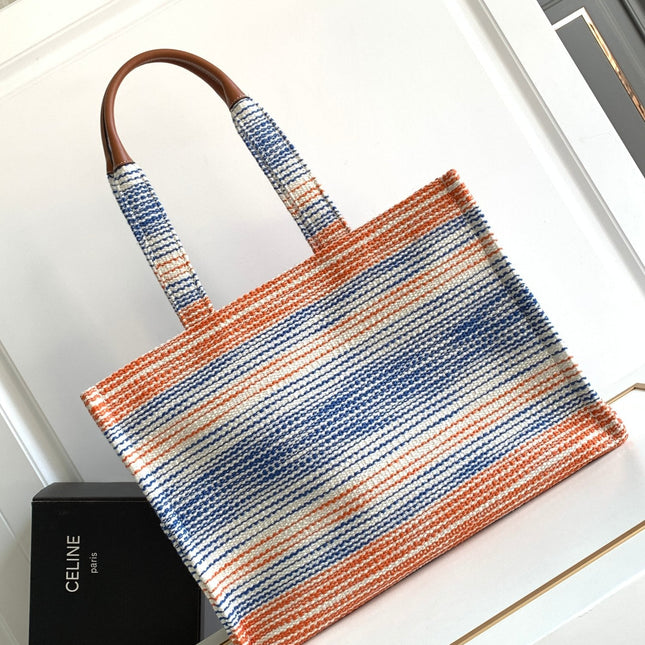 CABAS THAIS 41 RAINBOW FABRIC TOTE
