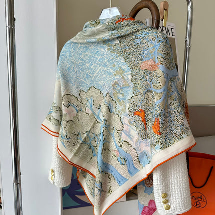 SCARF 135 CM COLORFUL 393104