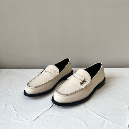 SL LE LOAFER WHITE SUEDE