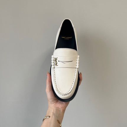 SL LE LOAFER WHITE SUEDE