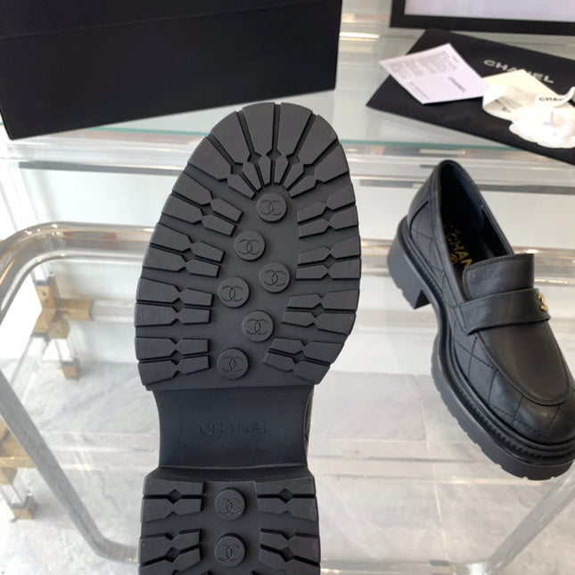 MOCCASINS black 1 CALFSKIN