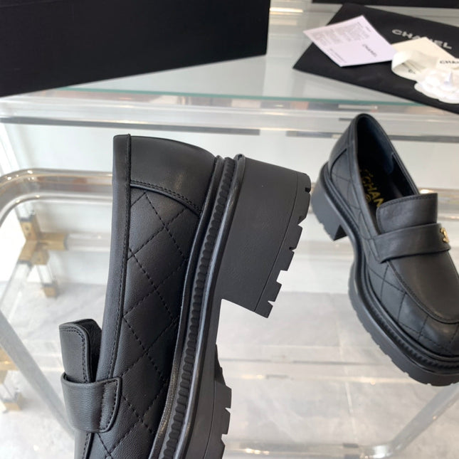 MOCCASINS black 1 CALFSKIN