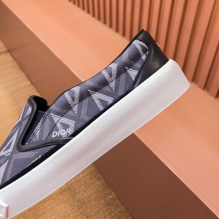 CD B101 DIAMOND LOAFER INDIGO CANVAS