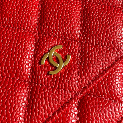 CC WOC 19 RED CAVIAR GOLD HARDWARE