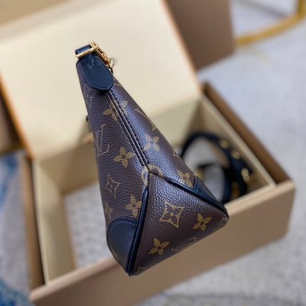 BOULOGNE 29 IN BROWN MONOGRAM CANVAS GOLD HARDWARE