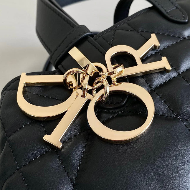 TOUJOURS 28 BAG IN BLACK LAMBSKIN