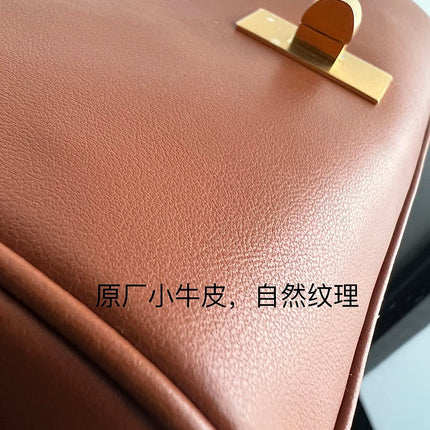SOFT 18 CINNAMON BROWN CALFSKIN
