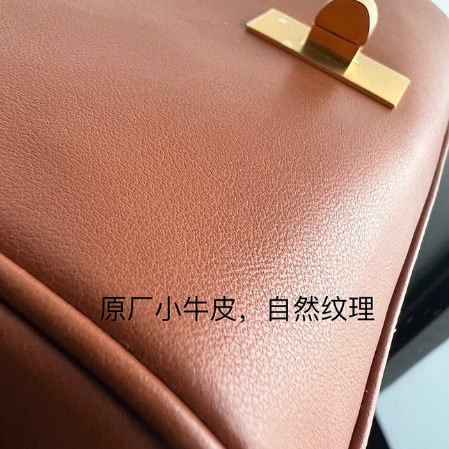 SOFT 18 CINNAMON BROWN CALFSKIN