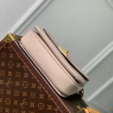 OXFORD 22 IN BEIGE LAMBSKIN GOLD HARDWARE