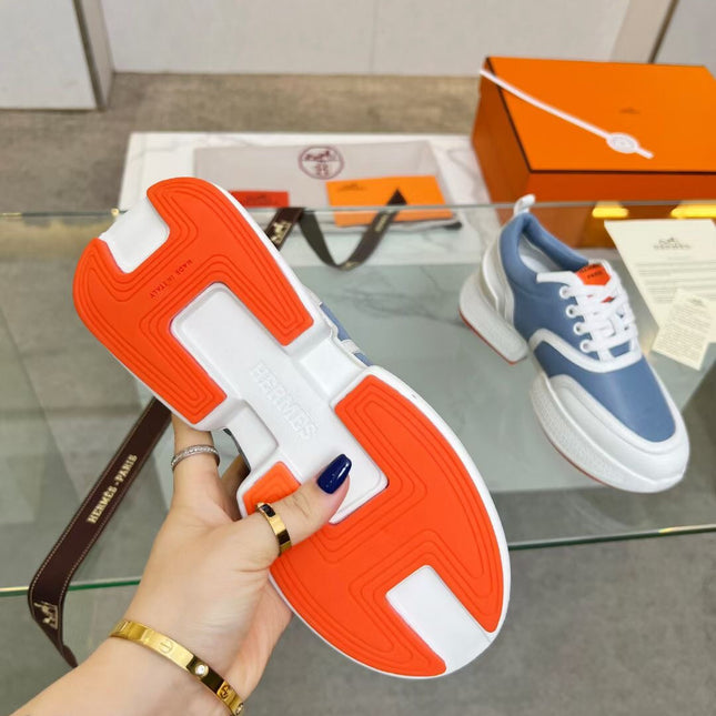 GIGA SNEAKER SKY MIX WHITE CALFSKIN