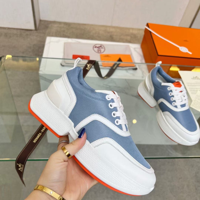 GIGA SNEAKER SKY MIX WHITE CALFSKIN