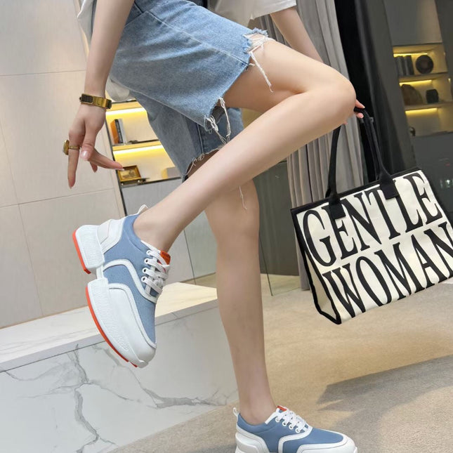 GIGA SNEAKER SKY MIX WHITE CALFSKIN