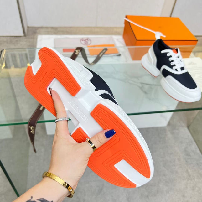 GIGA SNEAKER CHARCOAL BLUE CALFSKIN