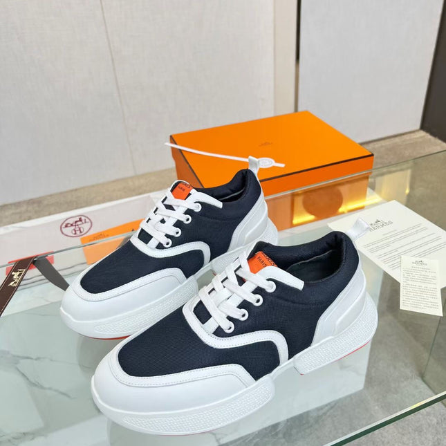 GIGA SNEAKER CHARCOAL BLUE CALFSKIN