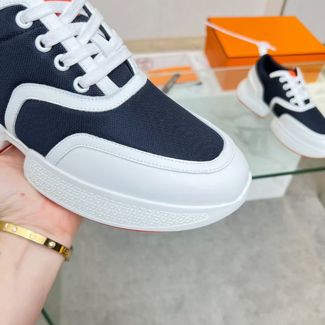 GIGA SNEAKER CHARCOAL BLUE CALFSKIN