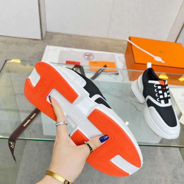 GIGA SNEAKER BLACK MIX WHITE CALFSKIN