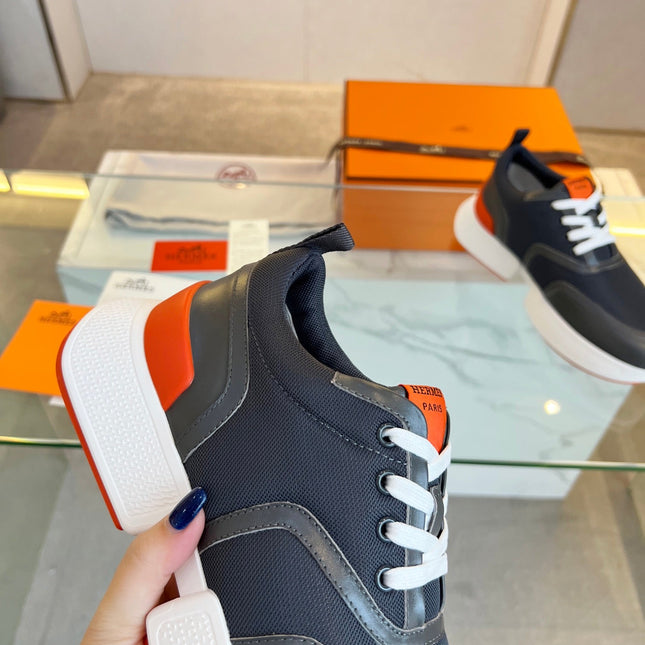GIGA SNEAKER BLACK CALFSKIN BLACK SOLE