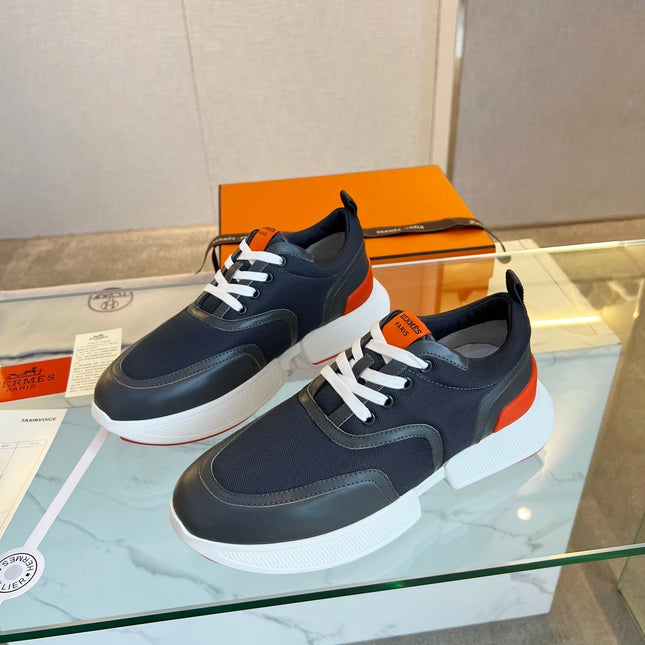 GIGA SNEAKER BLACK CALFSKIN BLACK SOLE