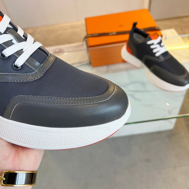 GIGA SNEAKER BLACK CALFSKIN BLACK SOLE