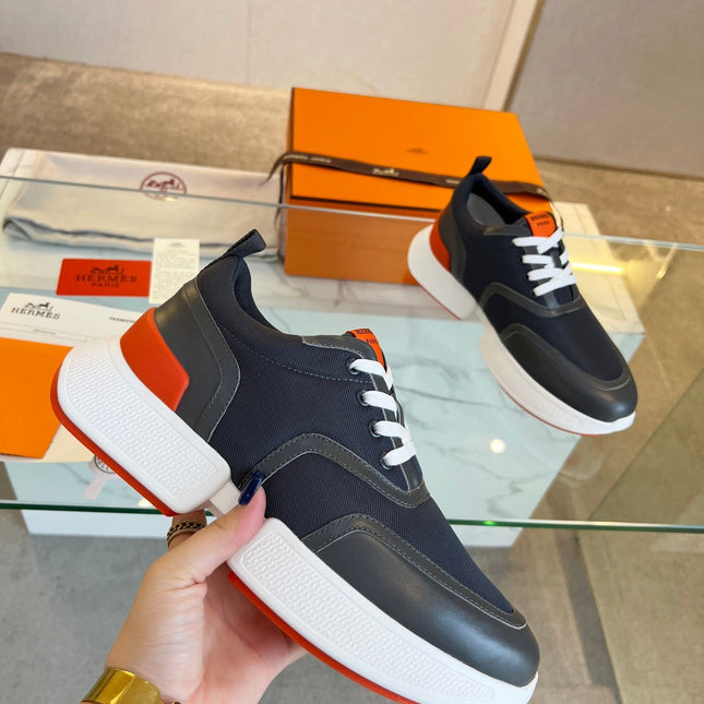 GIGA SNEAKER BLACK CALFSKIN BLACK SOLE