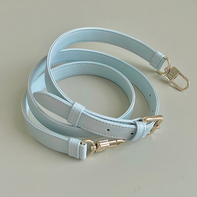 D-JOY BAG 22 IN LIGHT BLUE LAMBSKIN