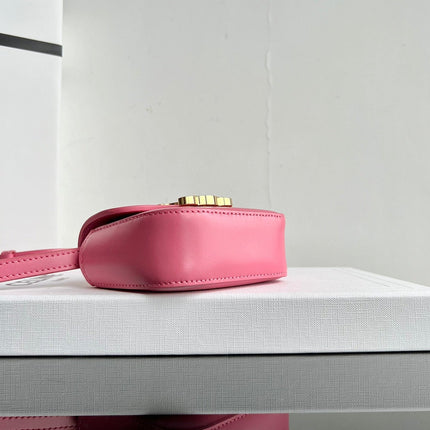 Triomphe 11 Hot Pink Calfskin Handbag