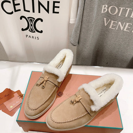 LP SUMMER CHARMS WALK LOAFERS CAMEL FLEECE
