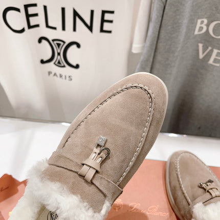 LP SUMMER CHARMS WALK LOAFERS PEANUT FLEECE