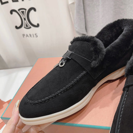 LP SUMMER CHARMS WALK LOAFERS BLACK FLEECE
