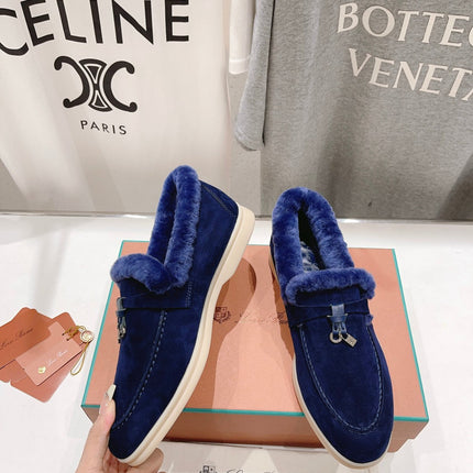 LP SUMMER CHARMS WALK LOAFERS NAVY FLEECE