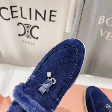 LP SUMMER CHARMS WALK LOAFERS NAVY FLEECE