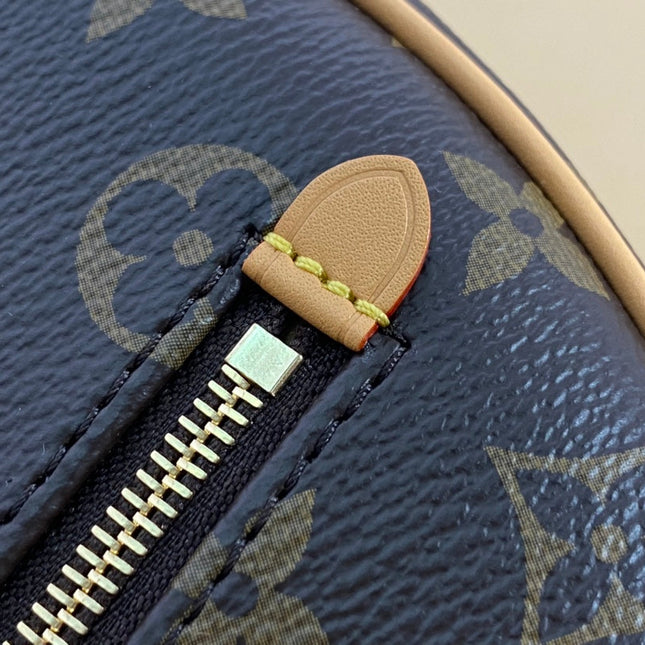 LOOP 23 IN BROWN MONOGRAM CANVAS AND LEATHER TRIM