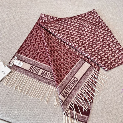 DIOR SCARF 200 CM IN CASHMERE 667140