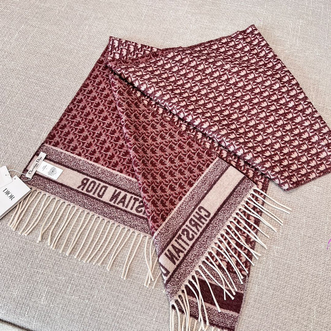 DIOR SCARF 200 CM IN CASHMERE 667140