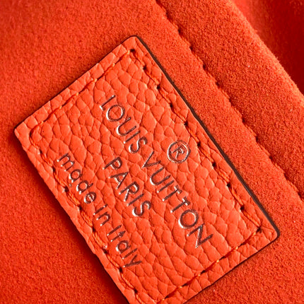 MARELLINI 19 ORANGE EPI GRAINED LEATHER