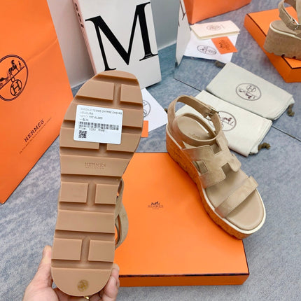 HAVANE 30 SANDAL IN TORTILLA BROWN SUEDE