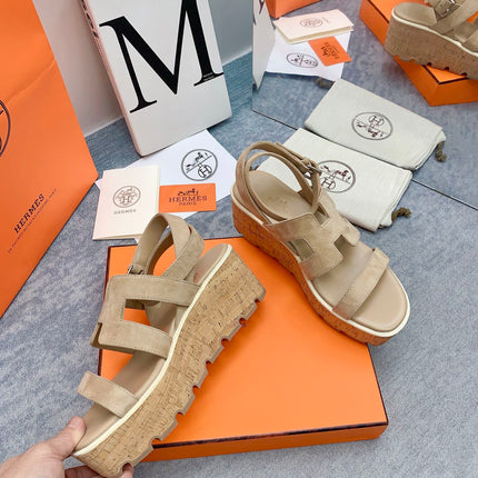 HAVANE 30 SANDAL IN TORTILLA BROWN SUEDE