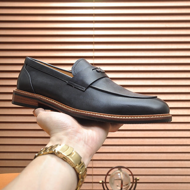 LV FLEX LOAFER IN BLACK CALFSKIN