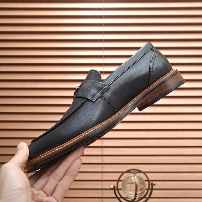 LV FLEX LOAFER IN BLACK CALFSKIN