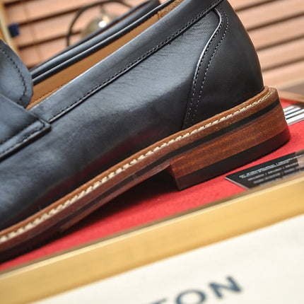 LV FLEX LOAFER IN BLACK CALFSKIN
