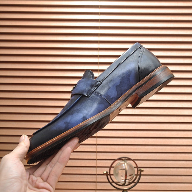 LV FLEX LOAFER IN CERULEAN BLUE CALFSKIN