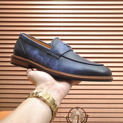 LV FLEX LOAFER IN CERULEAN BLUE CALFSKIN