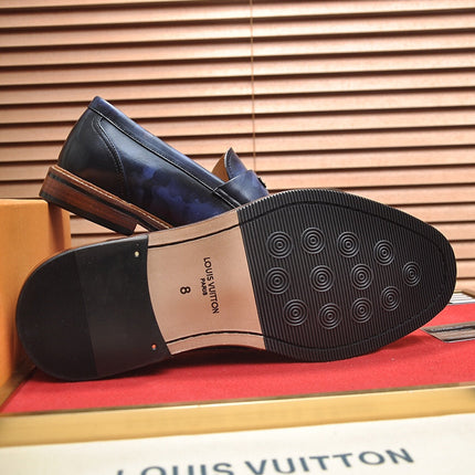 LV FLEX LOAFER IN CERULEAN BLUE CALFSKIN