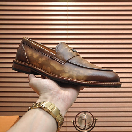 LV FLEX LOAFER IN MOCHA BROWN CALFSKIN