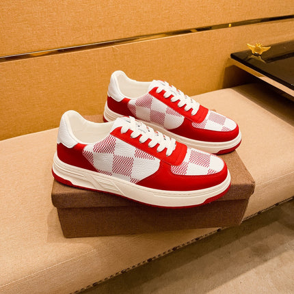 LV BEVERLY SNEAKER WHITE RED