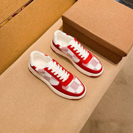 LV BEVERLY SNEAKER WHITE RED