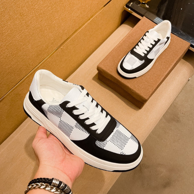 LV BEVERLY SNEAKER WHITE BLACK