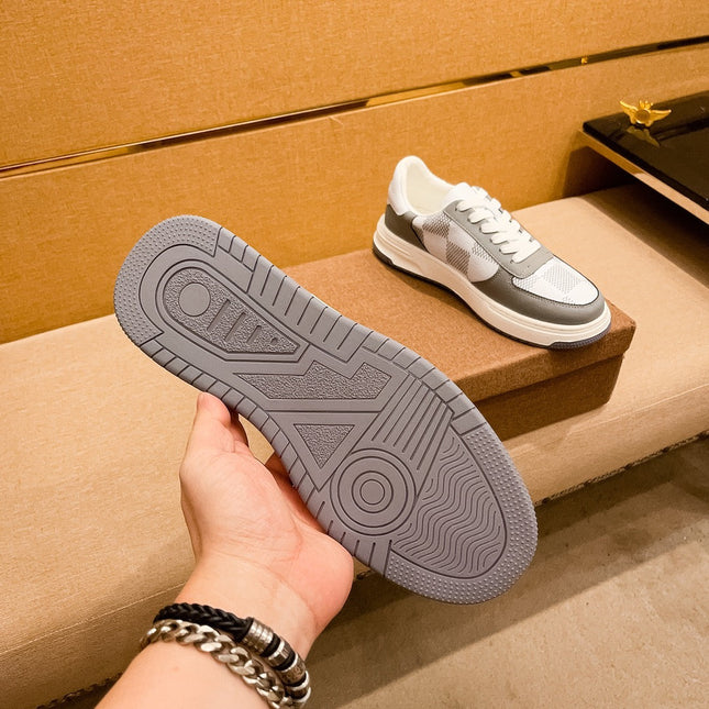 LV BEVERLY SNEAKER WHITE GREY