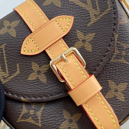 MICRO CHANTILLY 13 IN BROWN MONOGRAM CANVAS AND LEATHER TRIM
