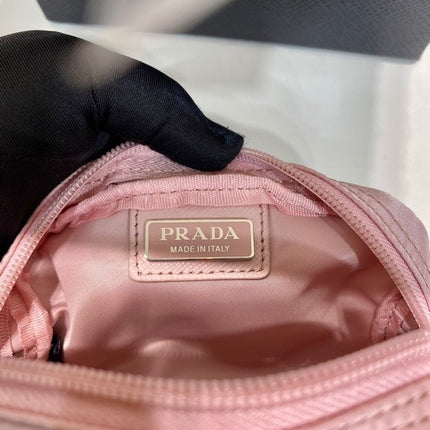 PRA CLUTCH 12 IN LIGHT PINK RE-NYLON